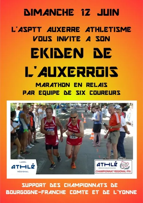 Ekiden de l’Auxerrois 2025 Inscription Résultats