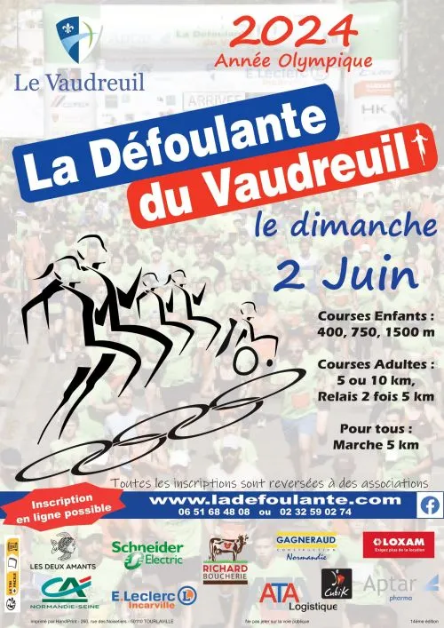 La Défoulante du Vaudreuil 2025 Inscription Résultats