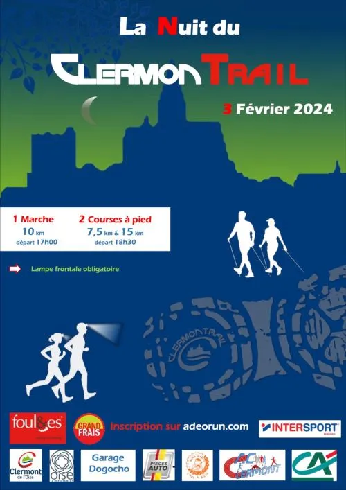 La Nuit du Clermontrail 2025 Inscription Résultats