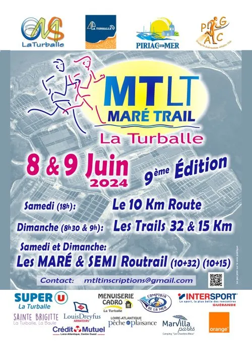 La Turballe Maré Trail 2025 Inscription Résultats