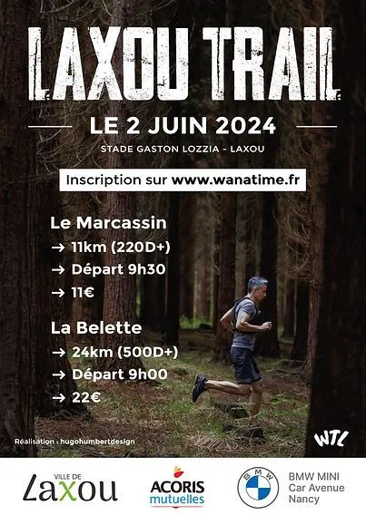 Laxou trail 2025 Inscription Résultats