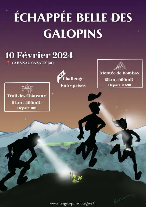 L’Echappee Belle des Galopins 2025 Inscription Résultats