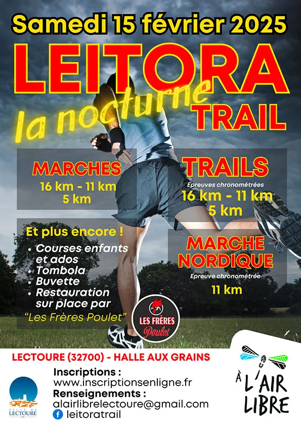 Leitora Trail 2025 Inscription Résultats