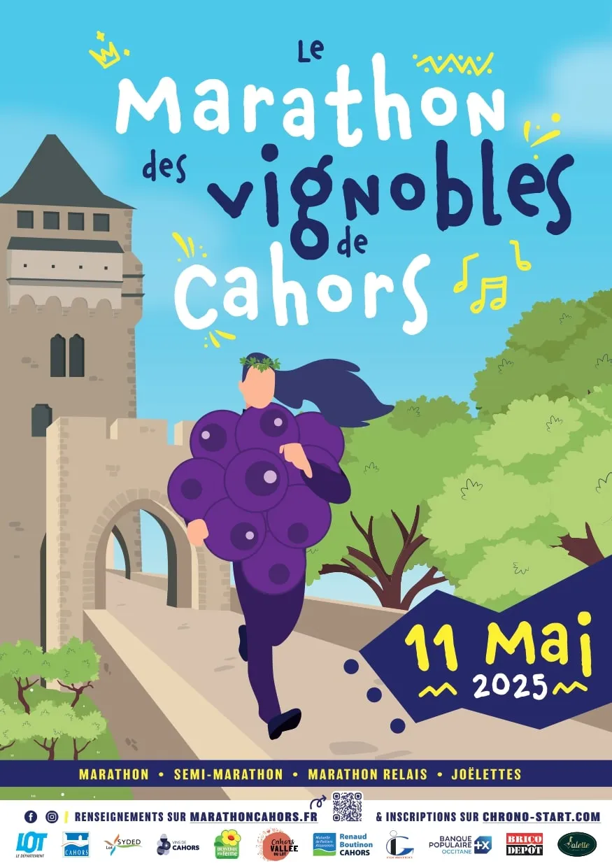 Le Marathon des Vignobles de Cahors 2025 Inscription Résultats