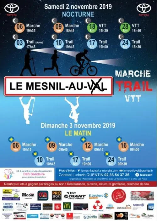 Le Mesnil au trail 2025 Inscription Résultats