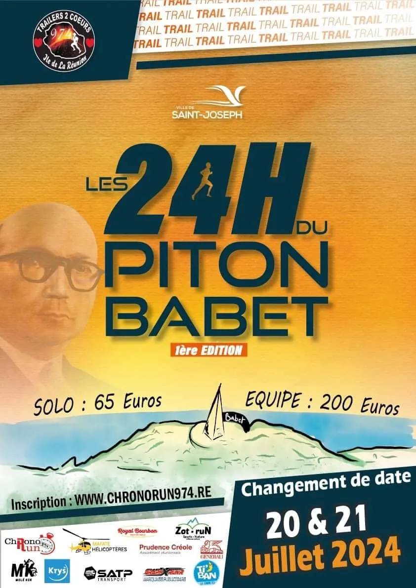 Les 24 heures du Piton Babet 2025 Inscription Résultats