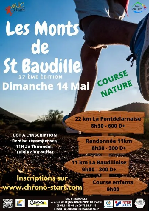 Les Monts de Saint Baudille 2025 Inscription Résultats