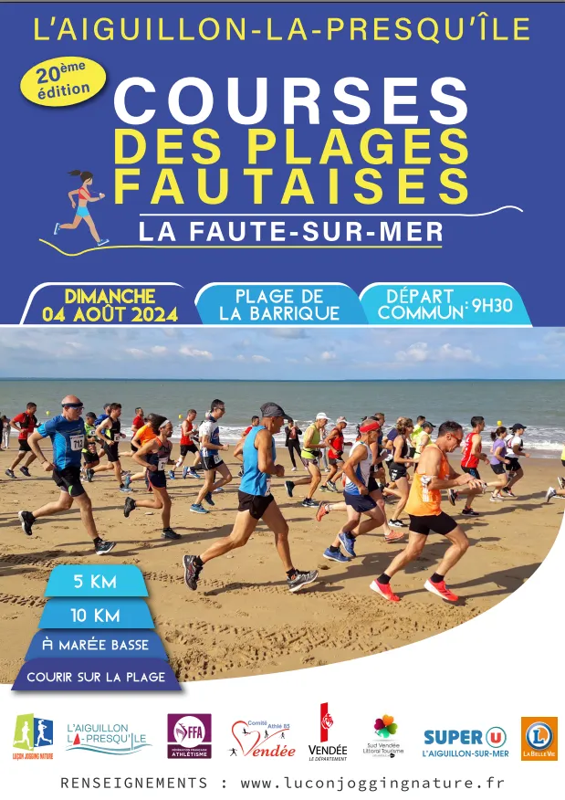 Les Plages Fautaises 2025 Inscription Résultats