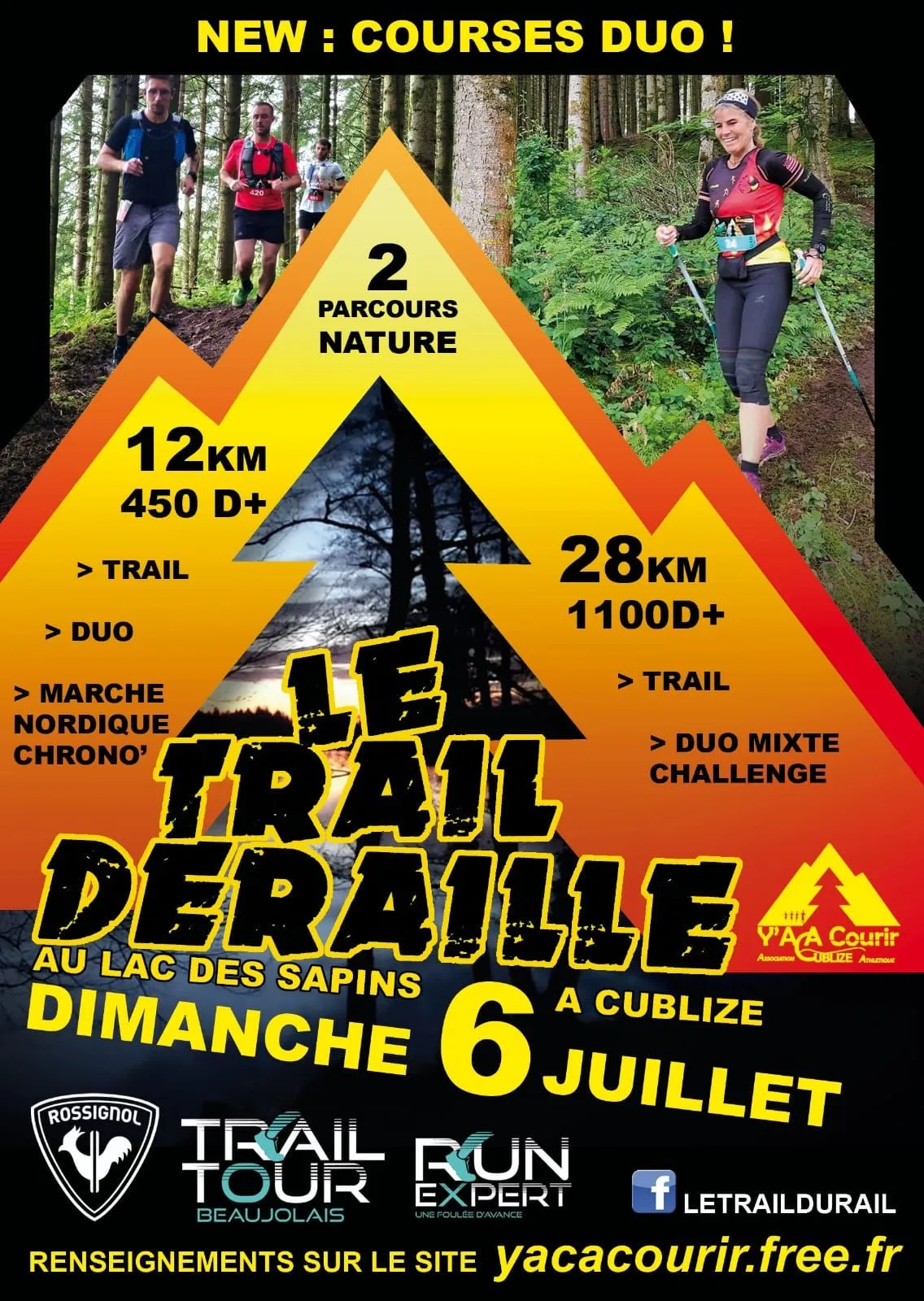 Le Trail déraille au Lac des Sapins 2025 Inscription Résultats