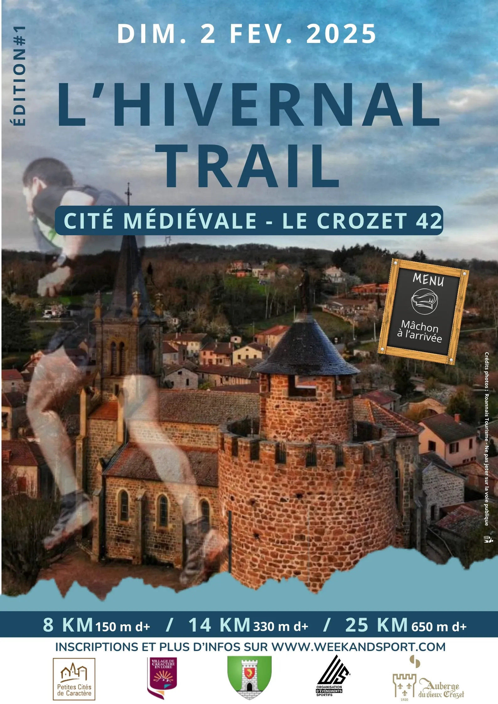 L’Hivernal trail du Crozet 2025 Inscription Résultats