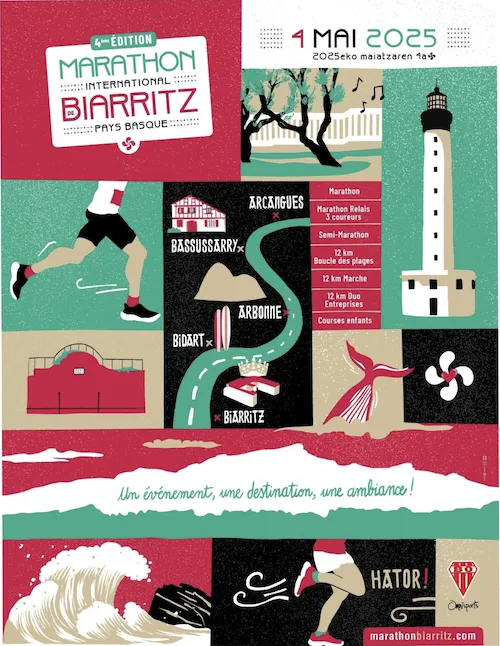 Marathon de Biarritz pays-basque 2025 Inscription Résultats