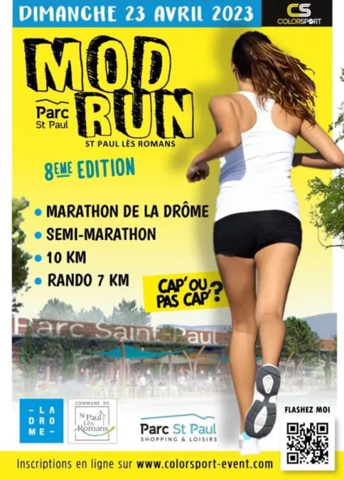 Marathon de la Drome Mod Run 2025 Inscription Résultats