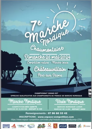 Marche nordique Chaumontaise 2025 Inscription Résultats