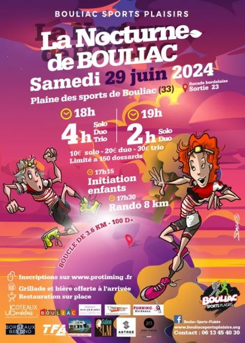 Nocturne de Bouliac 2025 Inscription Résultats