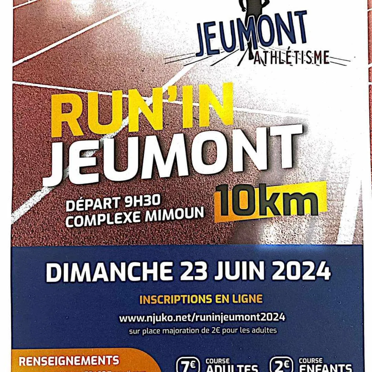 Run in Jeumont 2025 Inscription Résultats