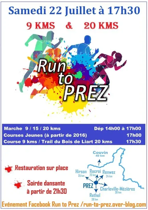 Run to Prez 2025 Inscription Résultats