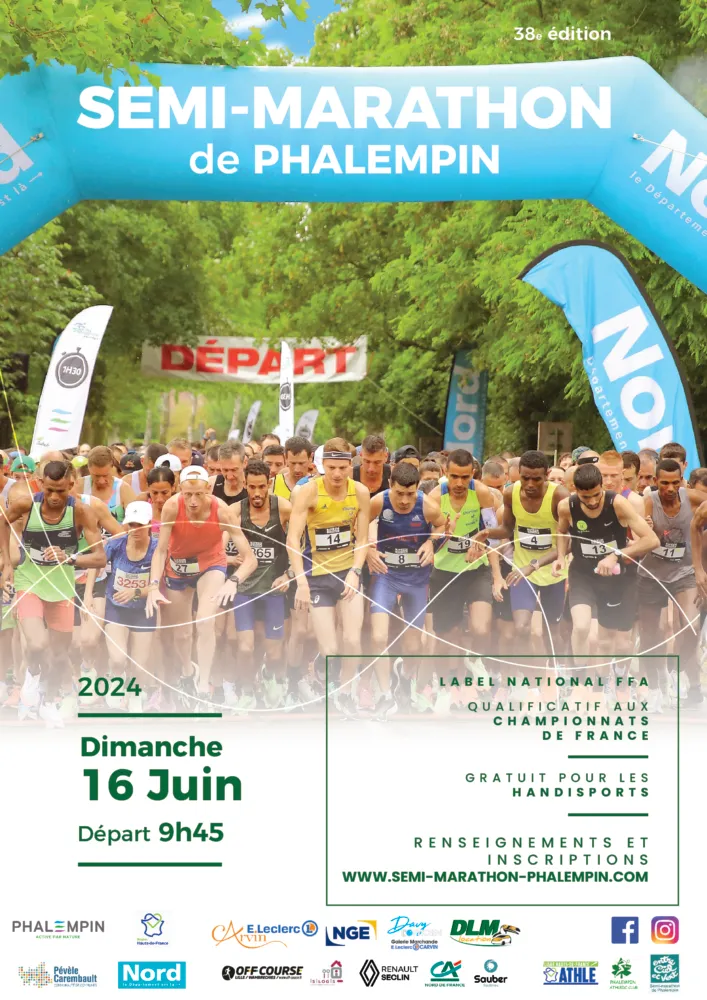 Semi-marathon de Phalempin 2025 Inscription Résultats