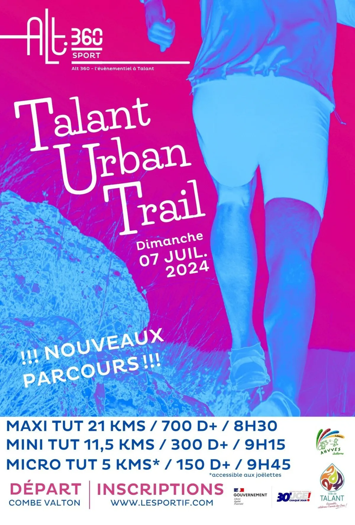 Talant urban Trail 2025 Inscription Résultats