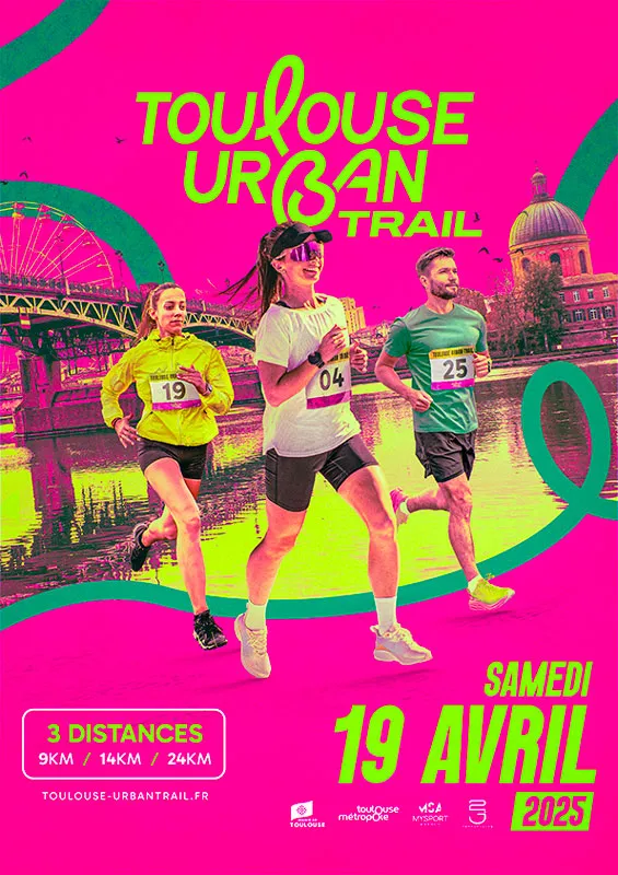 Toulouse urban trail 2025 Inscription Résultats