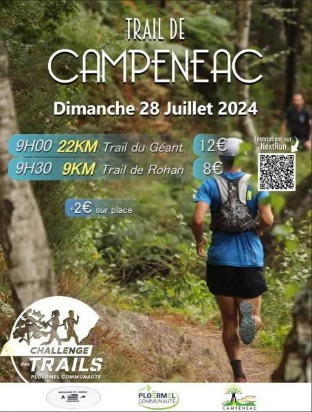 Trail de Campéneac – Trail de Rohan 2025 Inscription Résultats