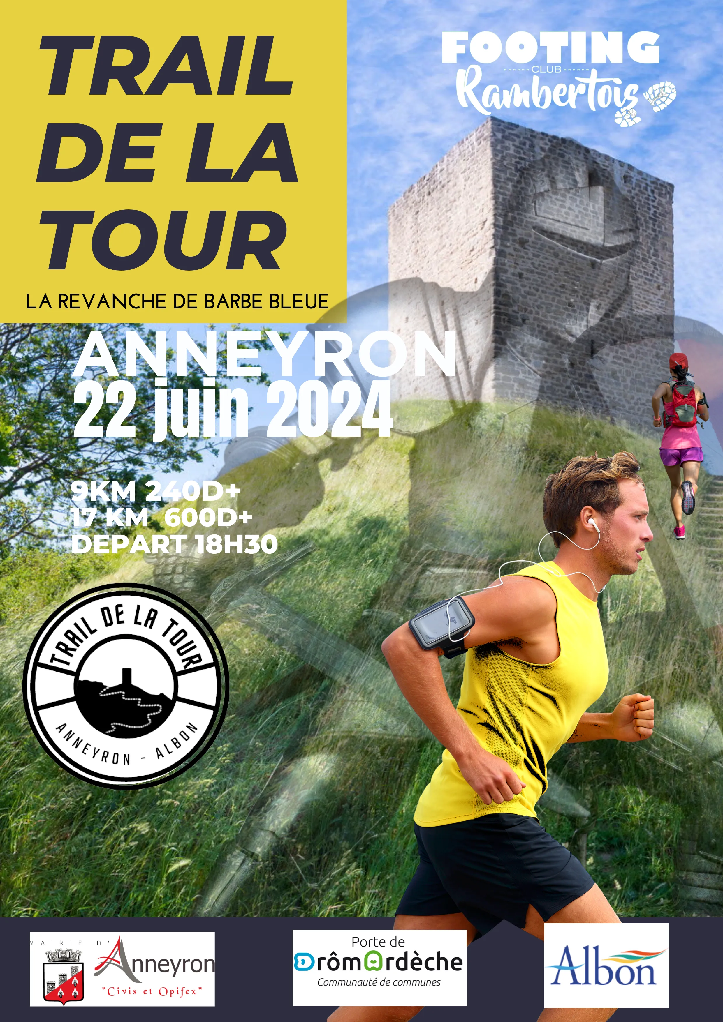 Trail de la Tour – Anneyron 2025 Inscription Résultats