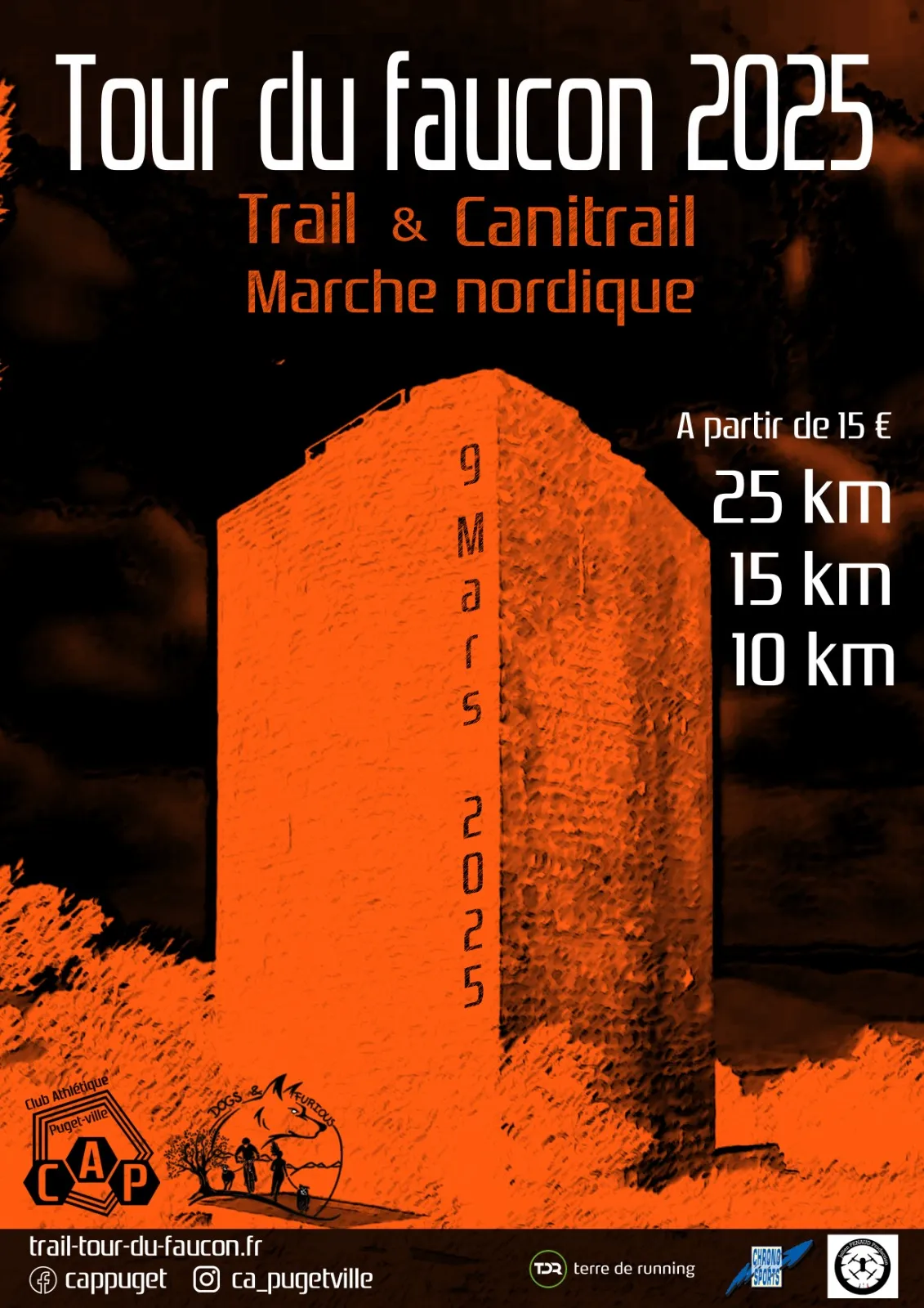 Trail de la Tour du Faucon 2025 Inscription Résultats