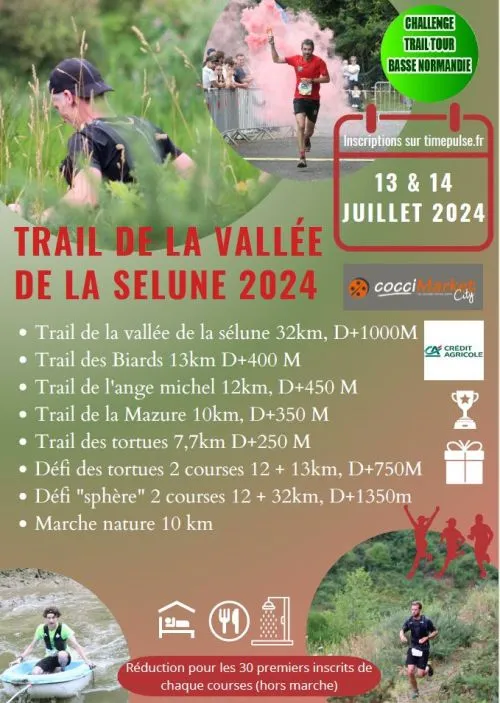 Trail de la vallee de la Selune 2025 Inscription Résultats