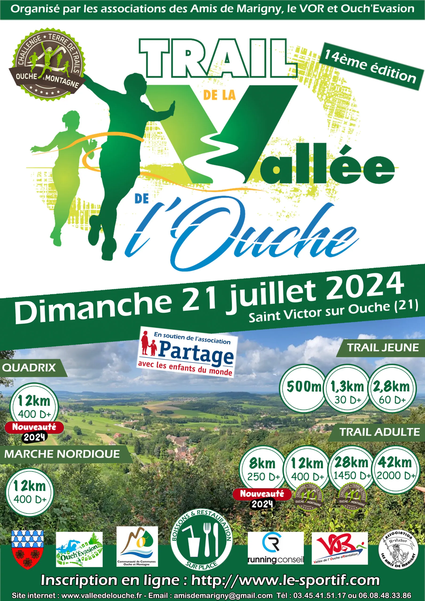 Trail de la Vallée de l’Ouche 2025 Inscription Résultats