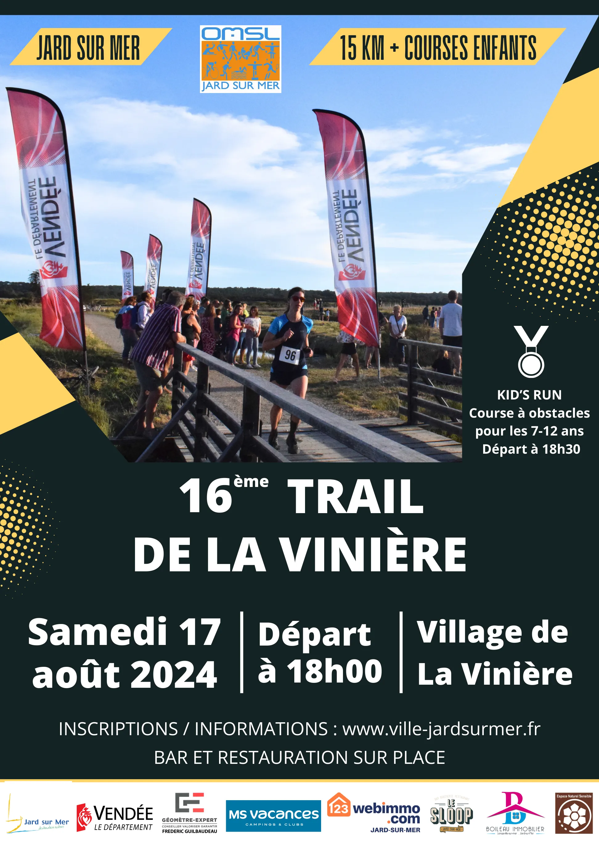 Trail de la Vinière 2025 Inscription Résultats