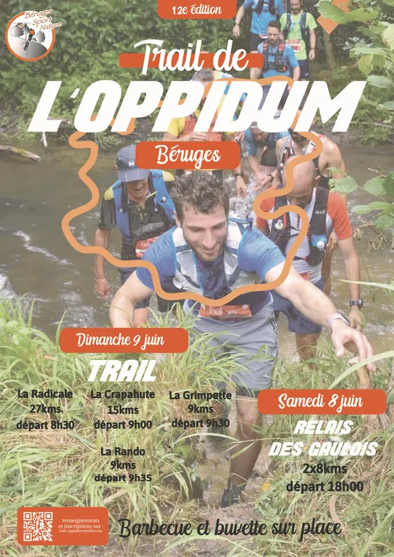 Trail de l’Oppidum – Béruges 2025 Inscription Résultats