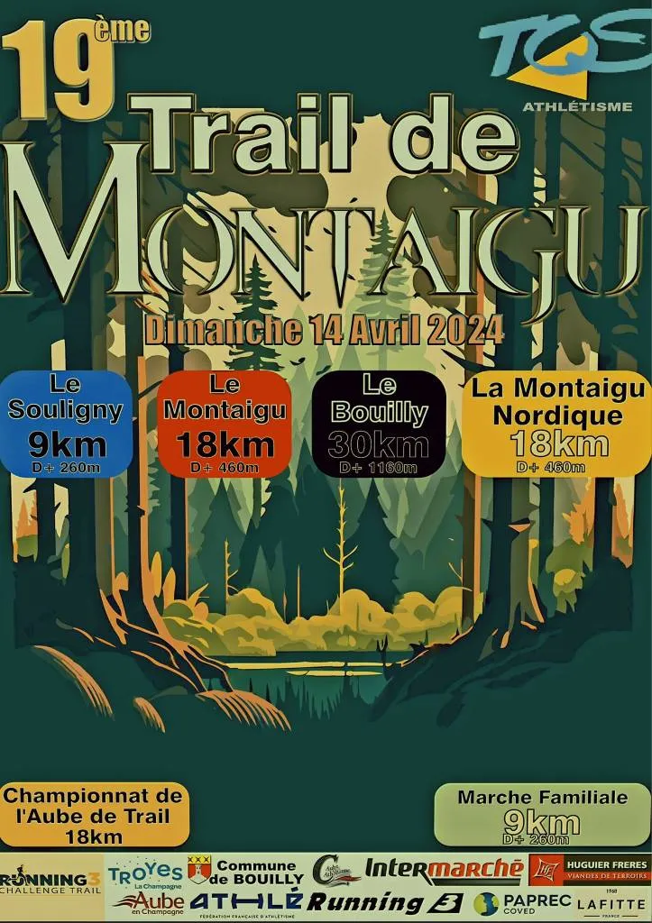 Trail de Montaigu 2025 Inscription Résultats