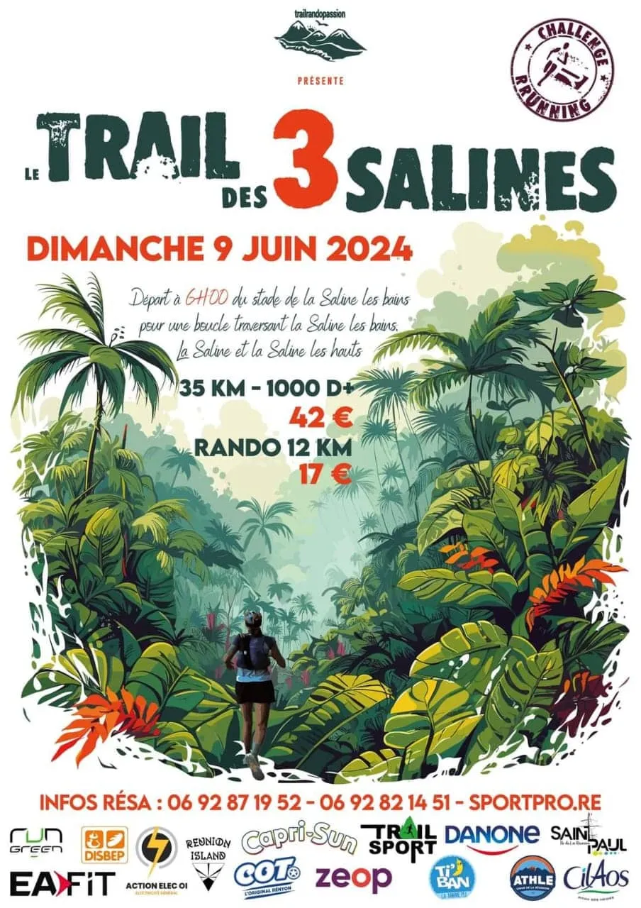 Trail des 3 Salines et rando 2025 Inscription Résultats