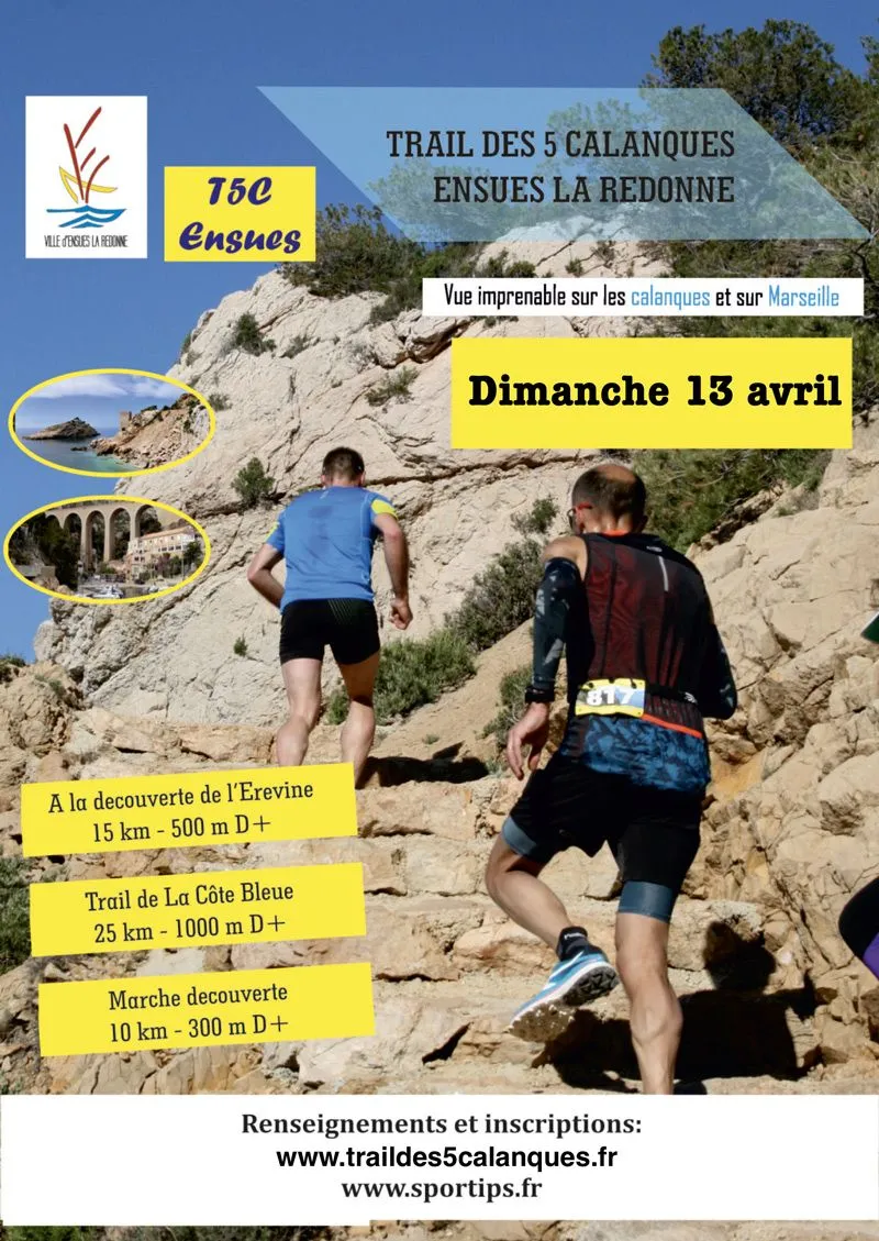 Trail des 5 Calanques 2025 Inscription Résultats