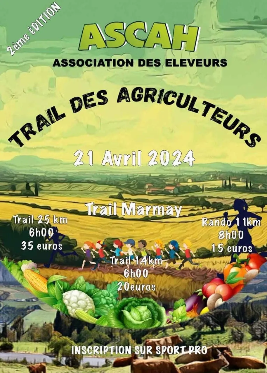 Trail des Agriculteurs 2025 Inscription Résultats