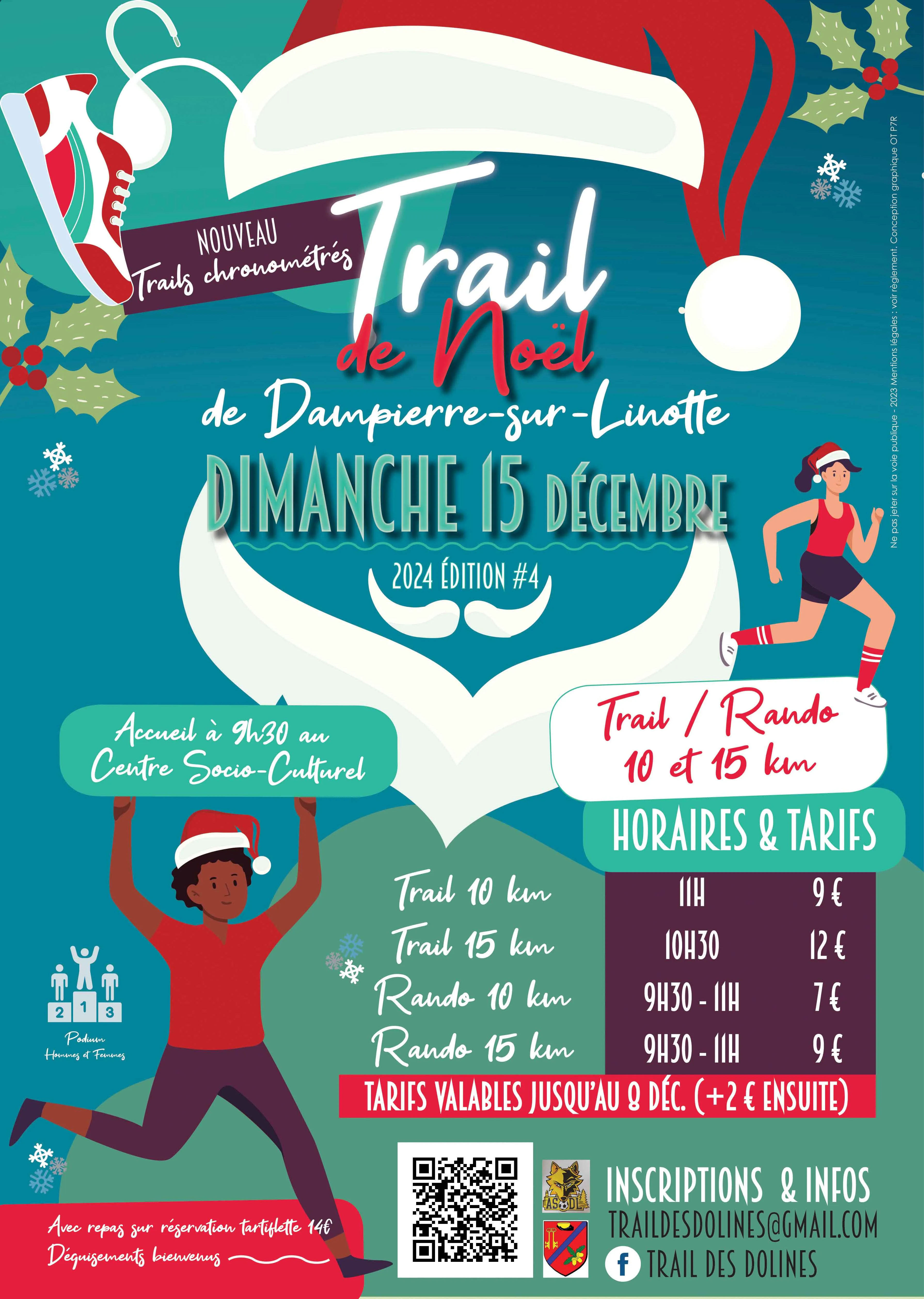 Trail des Dolines 2024 Inscription Résultats