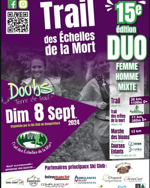 Trail des Echelles de la Mort 2025 Inscription Résultats