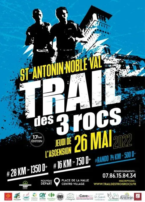 Trail des trois Rocs 2025 Inscription Résultats