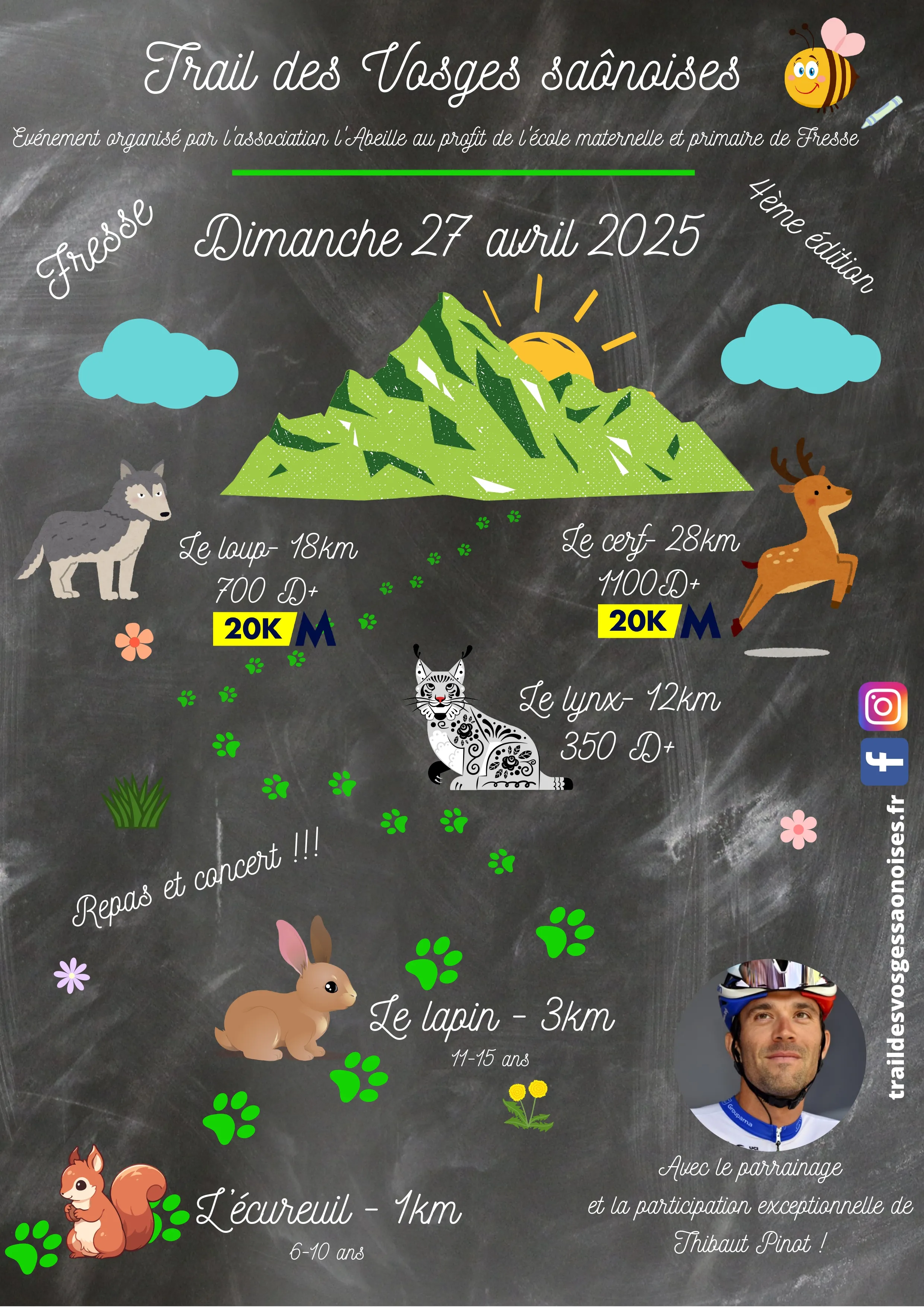 Trail des Vosges Saônoises 2025 Inscription Résultats