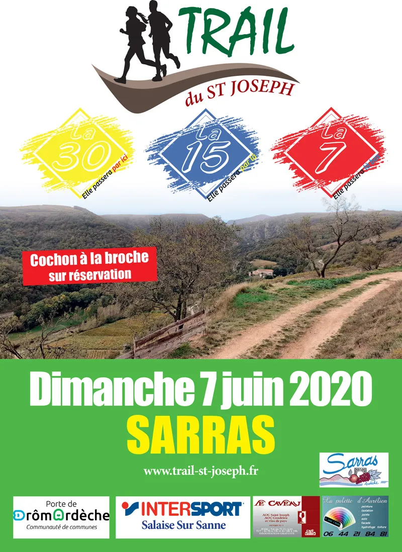 Trail du Saint Joseph – Sarras 2025 Inscription Résultats