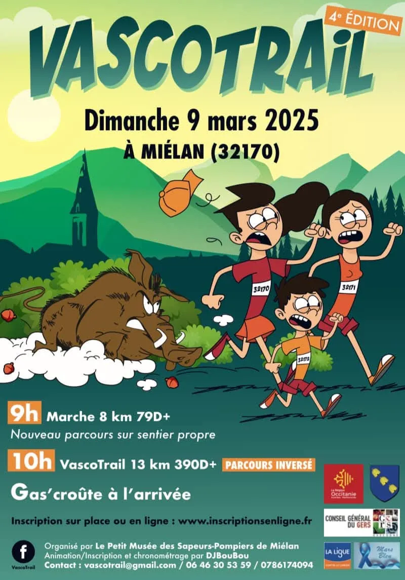 VascoTrail 2025 Inscription Résultats