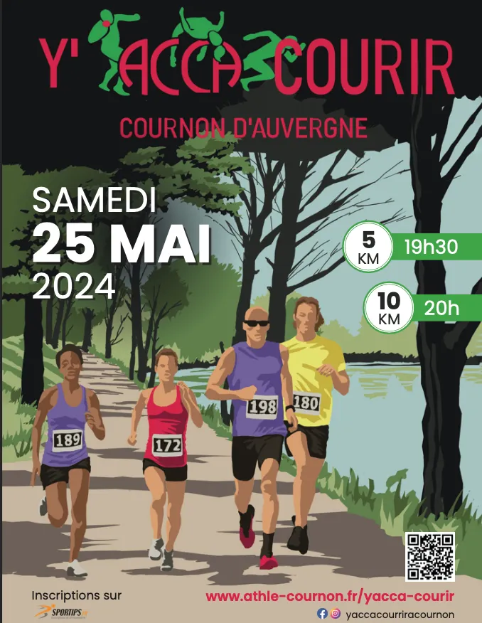 Y’acca Courir à Cournon 2025 Inscription Résultats