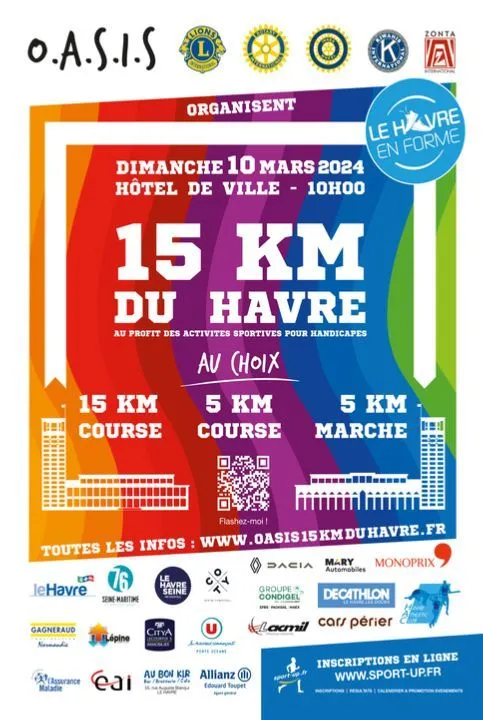 15 km du Havre 2025 Inscription Résultats