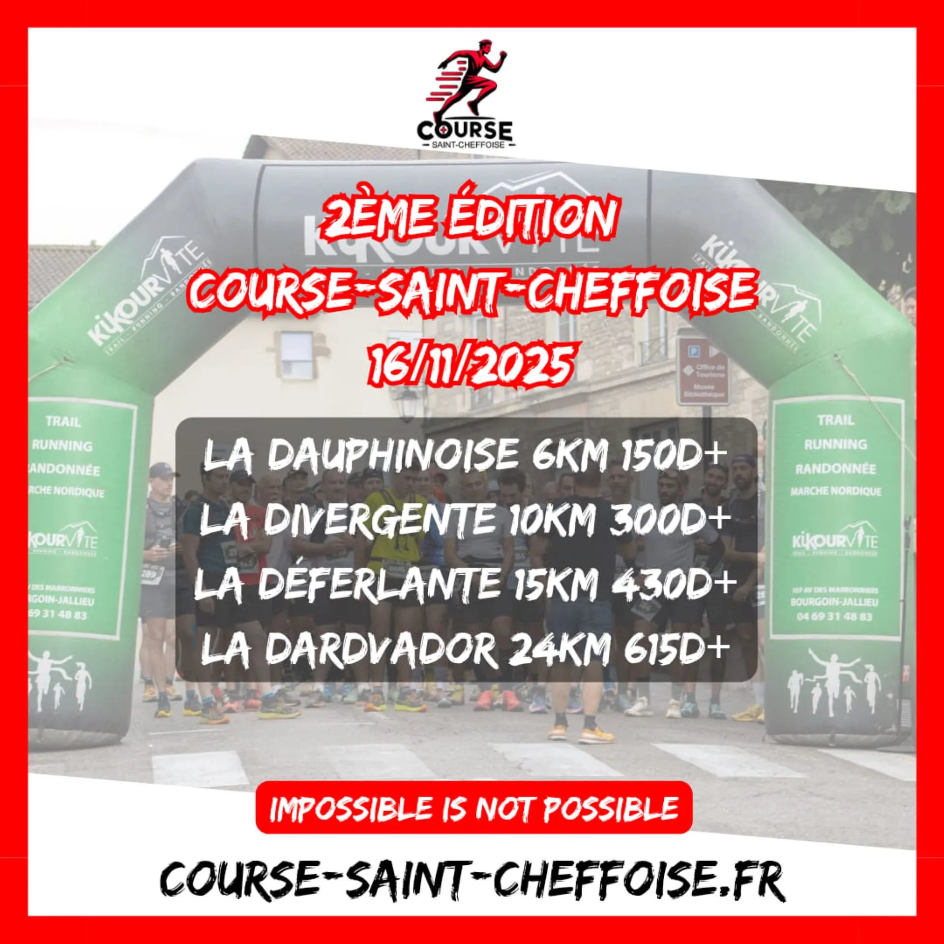 Course Saint-Cheffoise 2025 Inscription Résultats