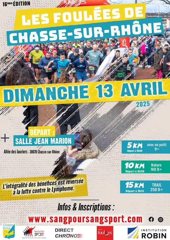 Foulées de Chasse sur Rhône 2025 Inscription Résultats