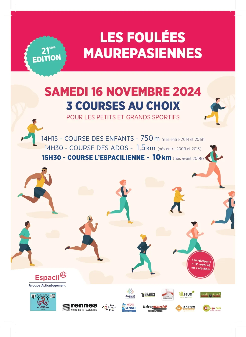 Foulées Maurepasiennes 2025 Inscription Résultats