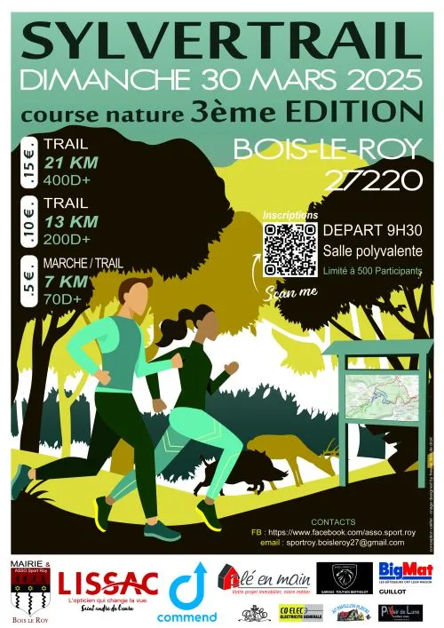 Sylver trail 2025 Inscription Résultats