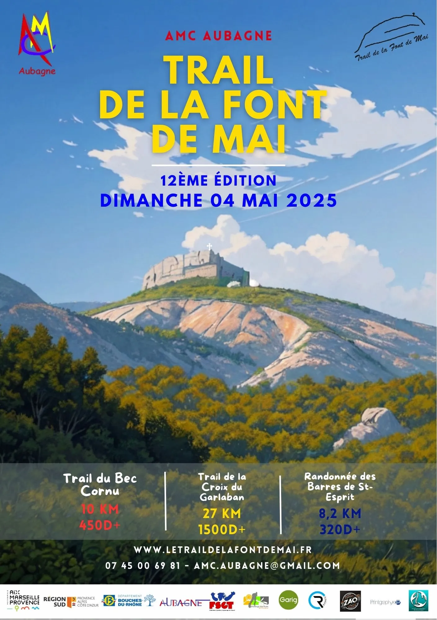 Trail de la Font de Mai 2025 Inscription Résultats