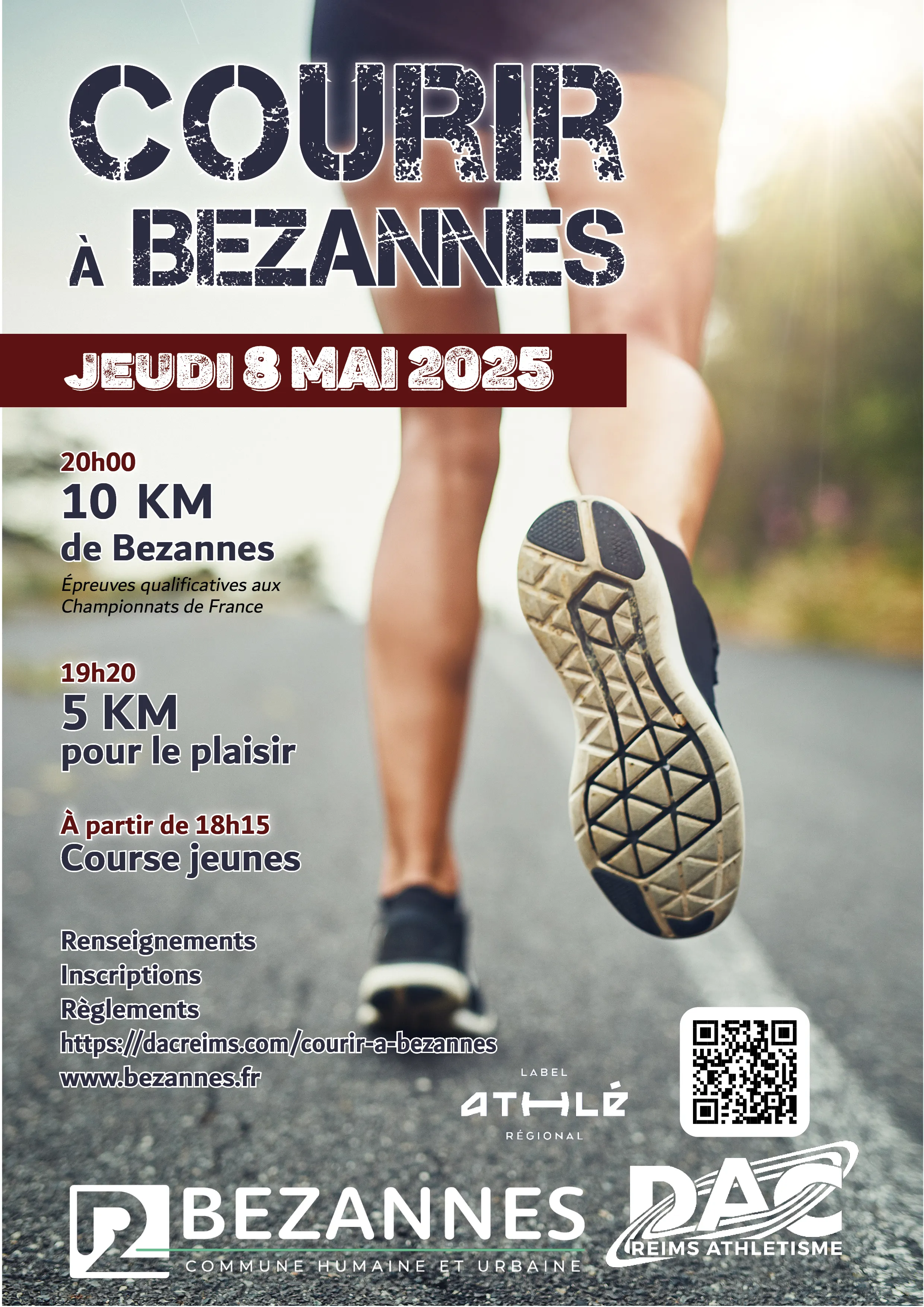 Courir à Bezannes 2026 Inscription Résultats