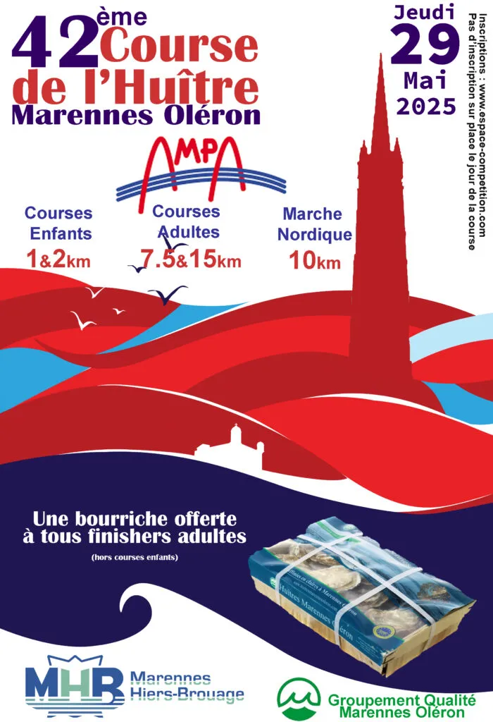 Course de l’Huître Marennes Oléron 2025 Inscription Résultats