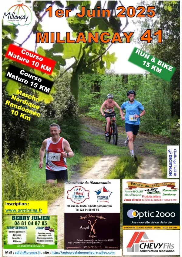 Course nature autour de la bonne heure 2025 Inscription Résultats